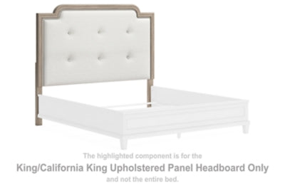 Jorlaina King/California King Upholstered Panel Headboard