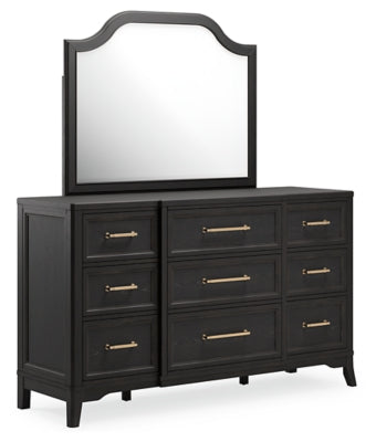 Welltern Dresser and Mirror