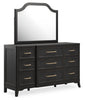 Welltern Dresser and Mirror