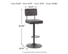 Strumford Bar Height Bar Stool