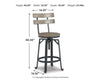 Lesterton Counter Height Bar Stool