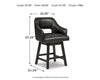 Tallenger Counter Height Bar Stool