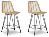 Angentree Counter Height Bar Stool (Set of 2)