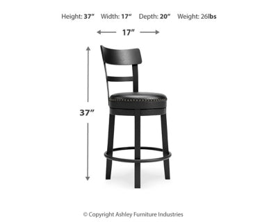 Valebeck Counter Height Bar Stool