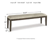 Johnelle Dining Bench