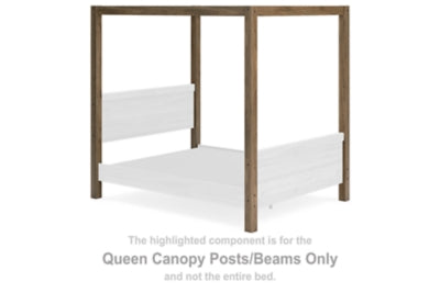 Aprilyn Queen Canopy Posts/Beams
