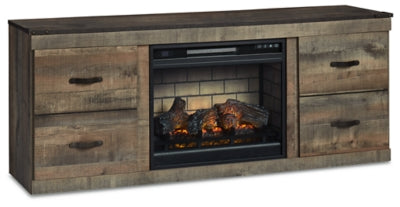 Trinell TV Stand with Electric Fireplace
