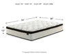 Chime 12 Inch Hybrid Twin Mattress in a Box