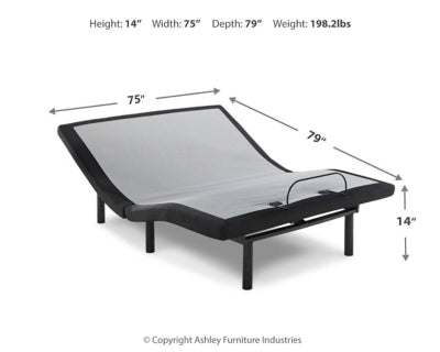 Head-Foot Model Best King Adjustable Base