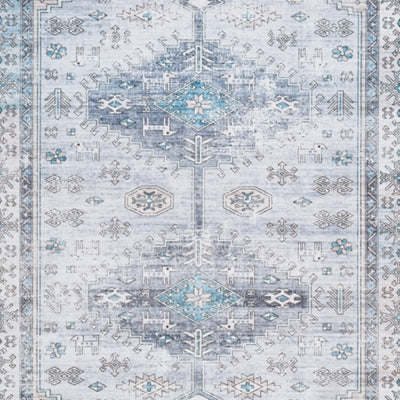 Hebruns 8'1" x 10'1" Washable Rug