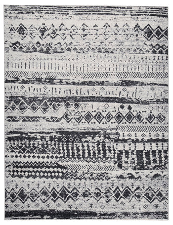 Devman 5'2" x 6'10" Washable Rug