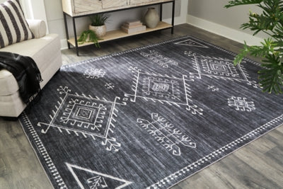 Arloman 7'7" x 9'8" Washable Rug