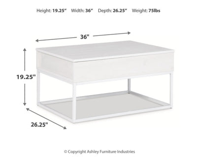 Deznee Lift-Top Coffee Table