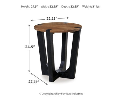 Hanneforth End Table