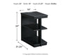 Winbardi Chairside End Table