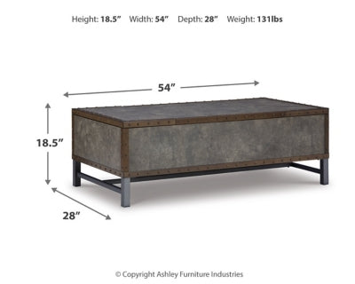 Derrylin Lift-Top Coffee Table