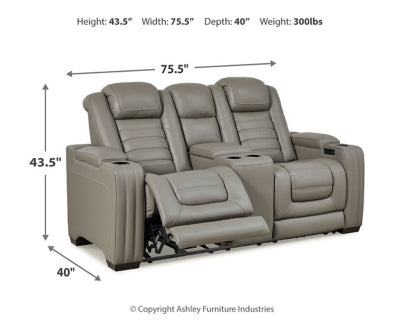 Backtrack Power Reclining Loveseat