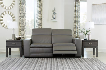 Texline 3-Piece Power Reclining Sectional Loveseat