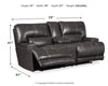 McCaskill Reclining Loveseat with Console