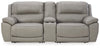 Dunleith 3-Piece Power Reclining Sectional Loveseat with Console