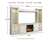 Bellaby 4-Piece Entertainment Center with Fireplace