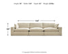 Elyza 3-Piece Sectional Sofa