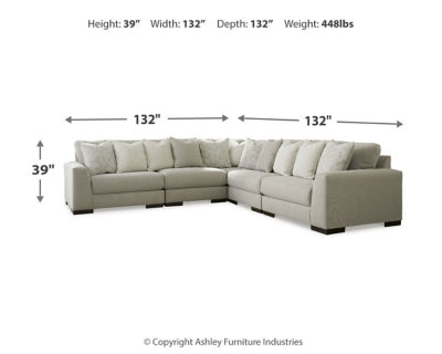 Lyndeboro 5-Piece Sectional