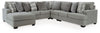 Keener 5-Piece Sectional with Chaise