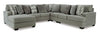 Keener 5-Piece Sectional with Chaise