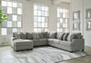 Keener 5-Piece Sectional with Chaise