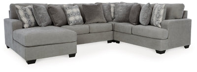 Keener 4-Piece Sectional with Chaise