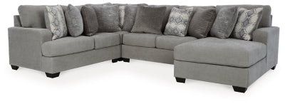 Keener 4-Piece Sectional with Chaise