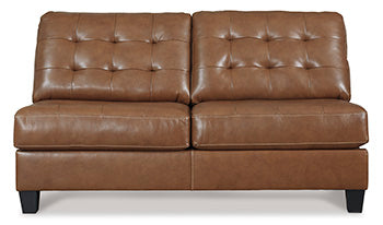 Baskove Armless Loveseat