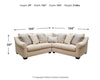 Carnaby 3-Piece Sectional