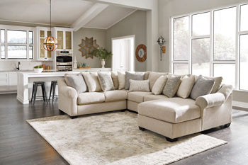 Carnaby 4 Piece Sectional with Chaise