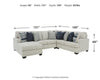 Lowder 4-Piece Sectional with Chaise