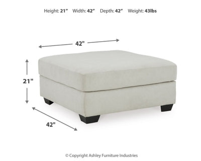 Lowder Oversized Accent Ottoman