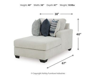 Lowder Right-Arm Facing Corner Chaise