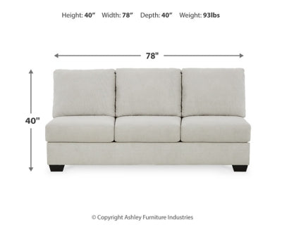 Lowder Armless Sofa