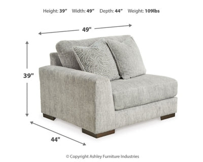 Regent Park Right-Arm Facing Corner Chair