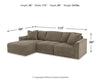 Raeanna 3-Piece Sectional Sofa with Chaise