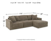 Raeanna 3-Piece Sectional Sofa with Chaise