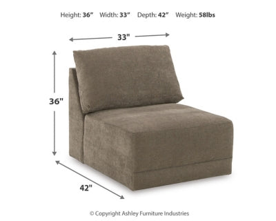 Raeanna Armless Chair