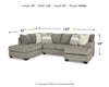 Creswell 2-Piece Sectional with Chaise