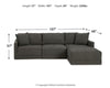 Evey 3-Piece Sectional with Chaise