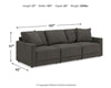 Evey 3-Piece Sectional Sofa
