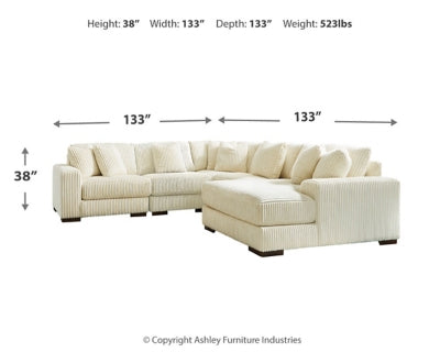 Lindyn 5-Piece Sectional with Chaise