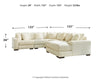 Lindyn 5-Piece Sectional with Chaise