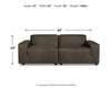 Allena 2-Piece Sectional Loveseat