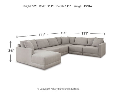 Katany 6-Piece Sectional with Chaise